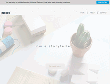 Tablet Screenshot of lynnlieu.com